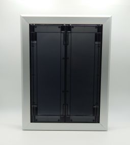 Aluminum Swinging Saloon-Style Dog Door