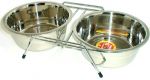 3-Quart Size Stainless Steel Double Diner