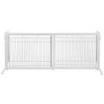 Freestanding Pet Gate HL - Origami White