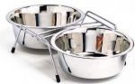 Quart Size Stainless Steel Double Diner