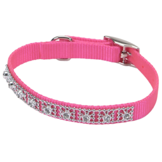 Nylon Jeweled Collar - 3/8"