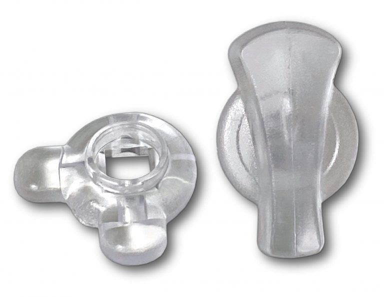Locking Dial for Catwalk Glass Fitting Original Cat Door - Clear