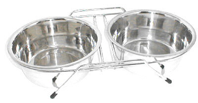 2-Quart Size Stainless Steel Double Diner