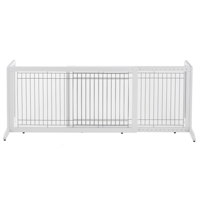Freestanding Pet Gate Large - Origami White