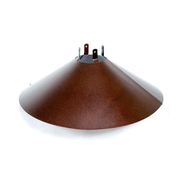 Bronze Wraparound Metal Squirrel Baffle