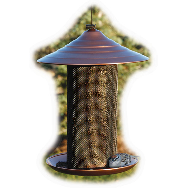 Brushed Copper Nyjer Feeder