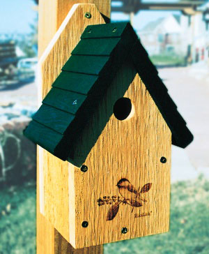 Garden Wren/Chickadee House