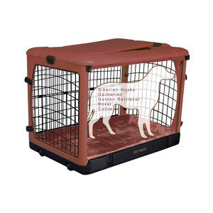 The Other Door Steel Crate With Plush Pad