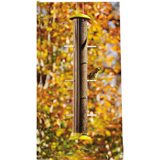 22" Yellow Finch Feeder