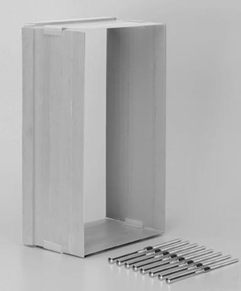 Wall Kit for Ideal Deluxe Small Deluxe Aluminum Door